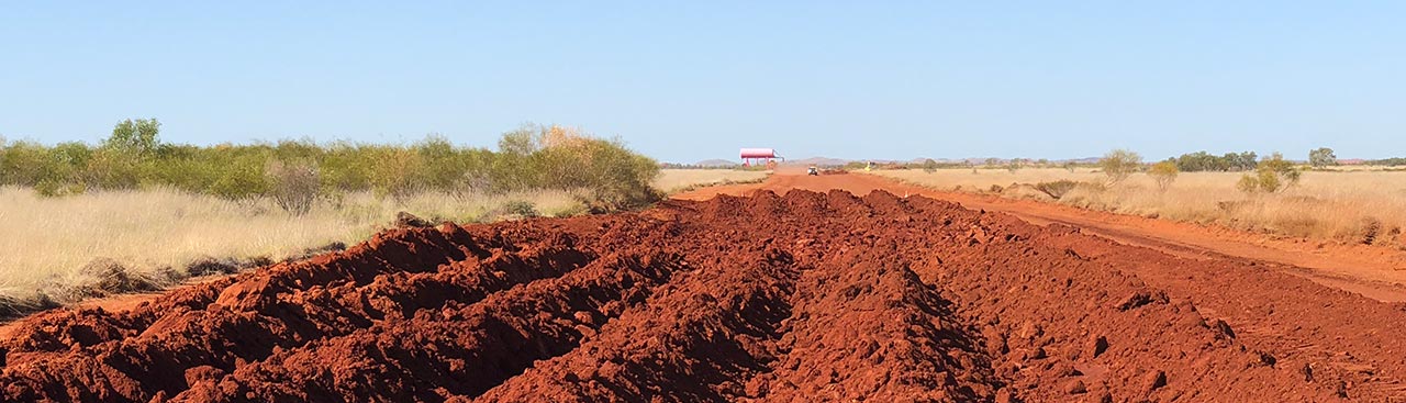 Pilbara road construction