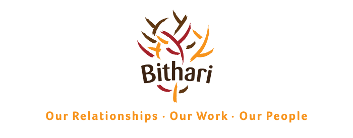 Bithari logo with text